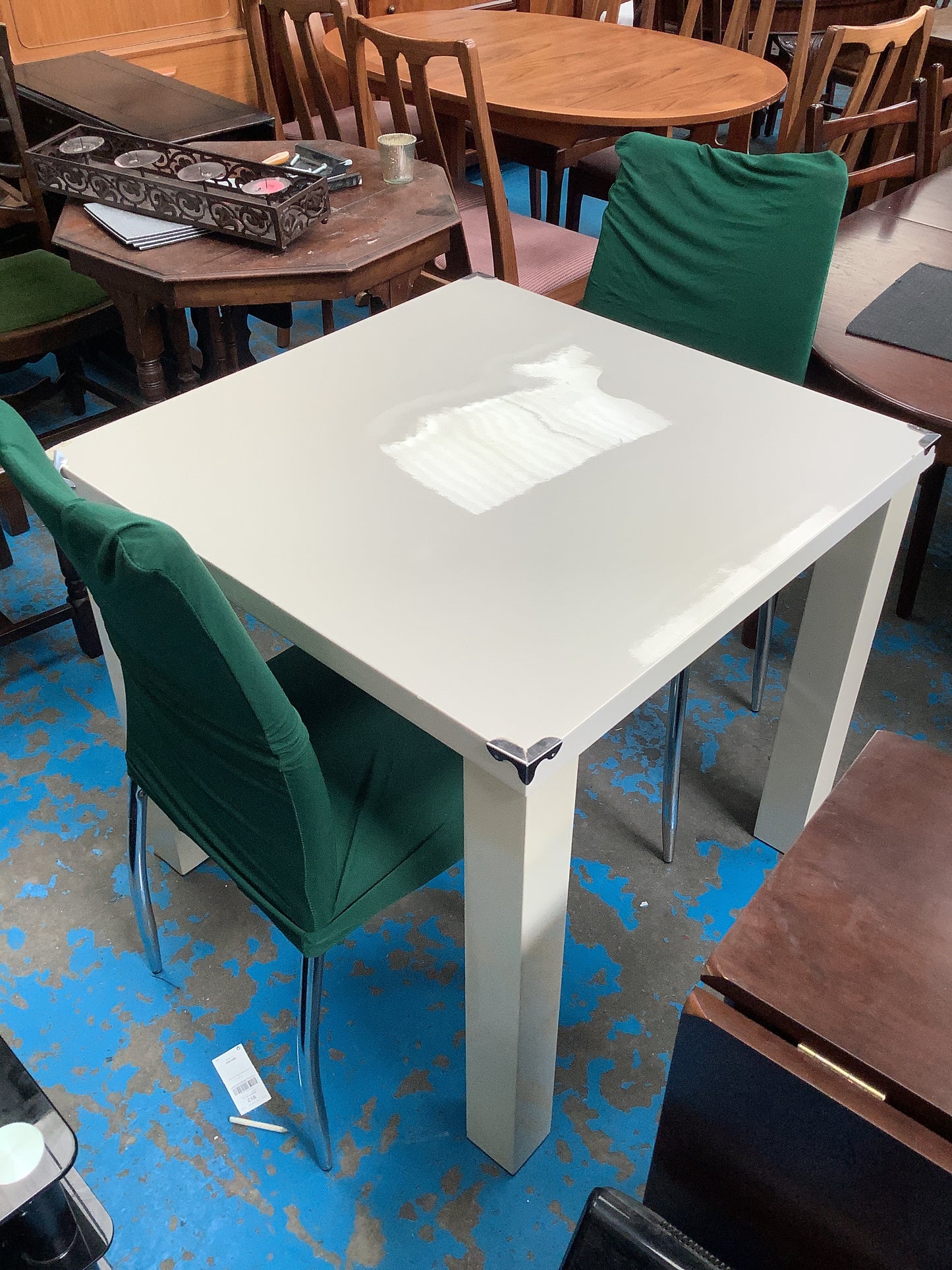 Dining table and 2 chairs