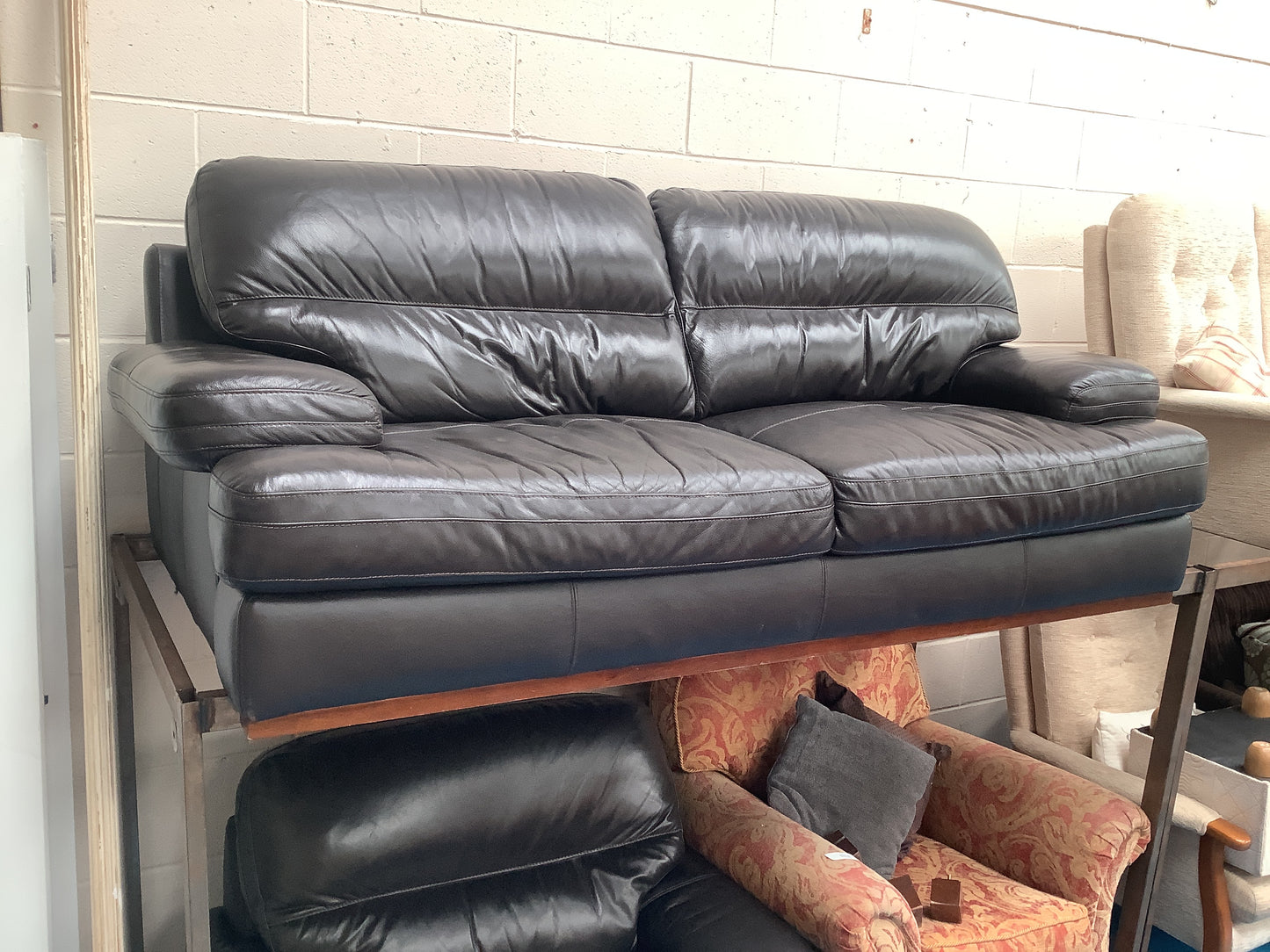 3 seater and armchair