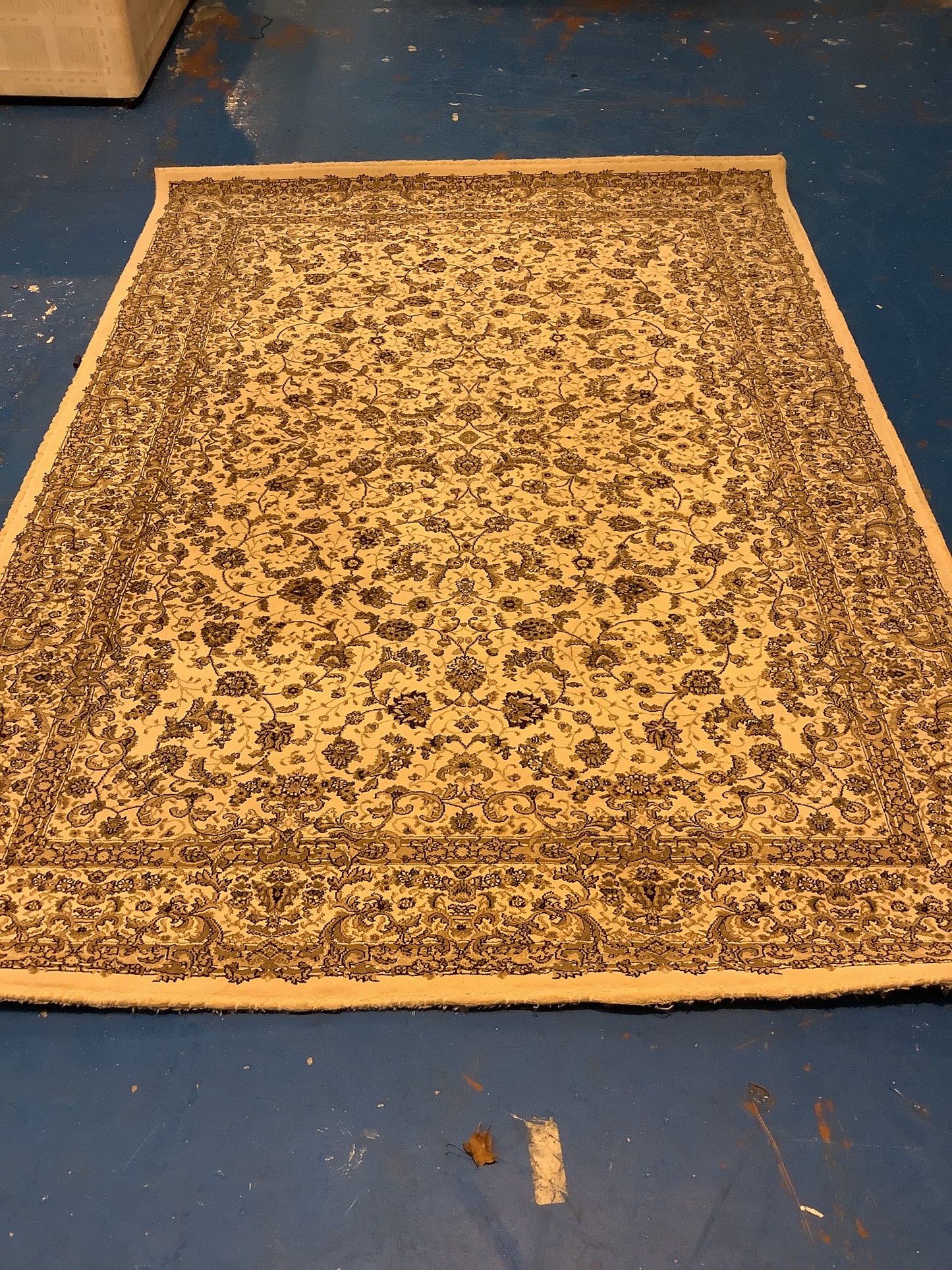 Cream rug
