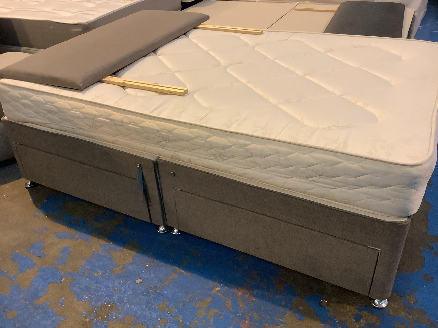 3/4 base, mattress and headboard