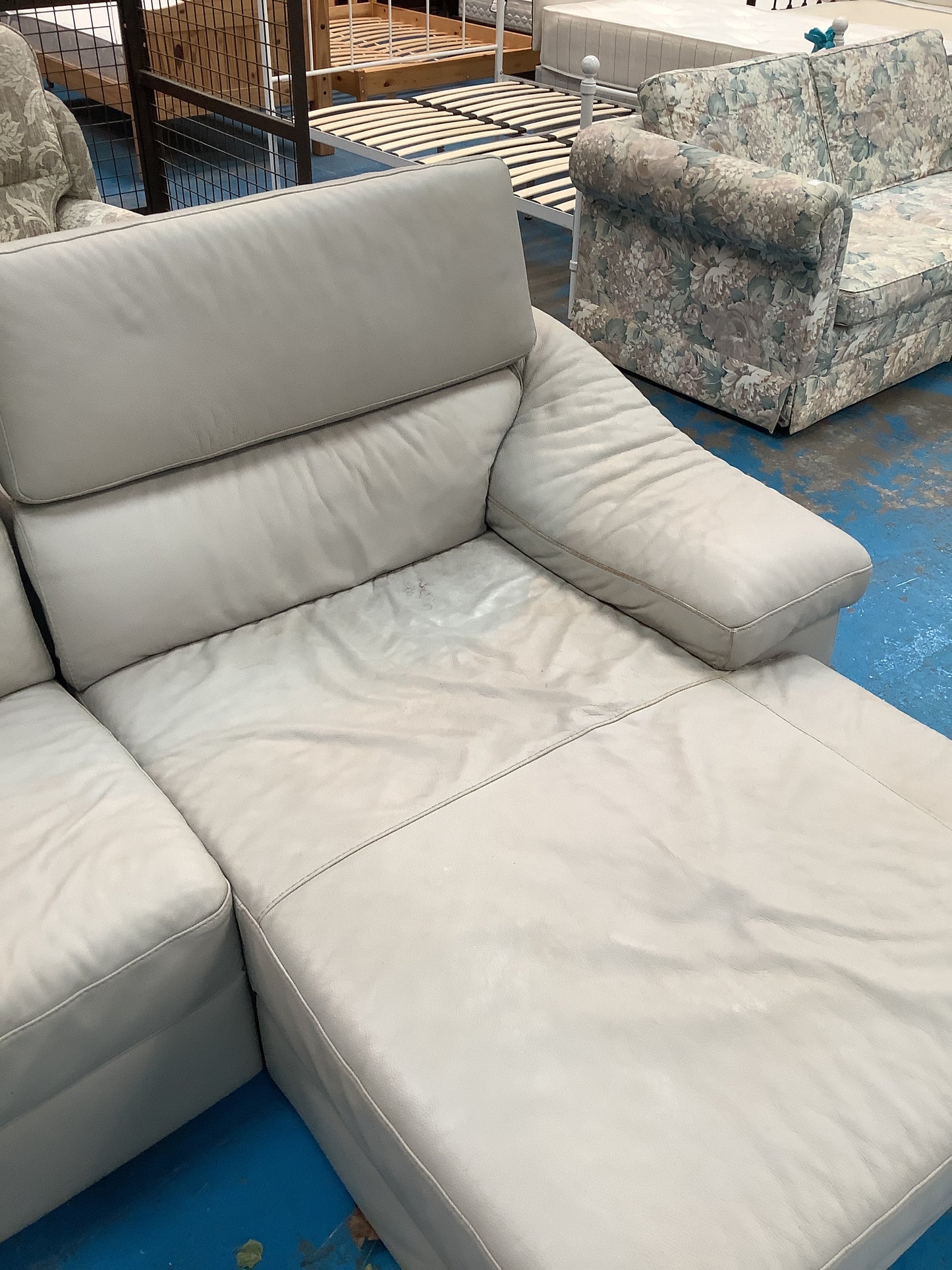 Corner couch and armchair