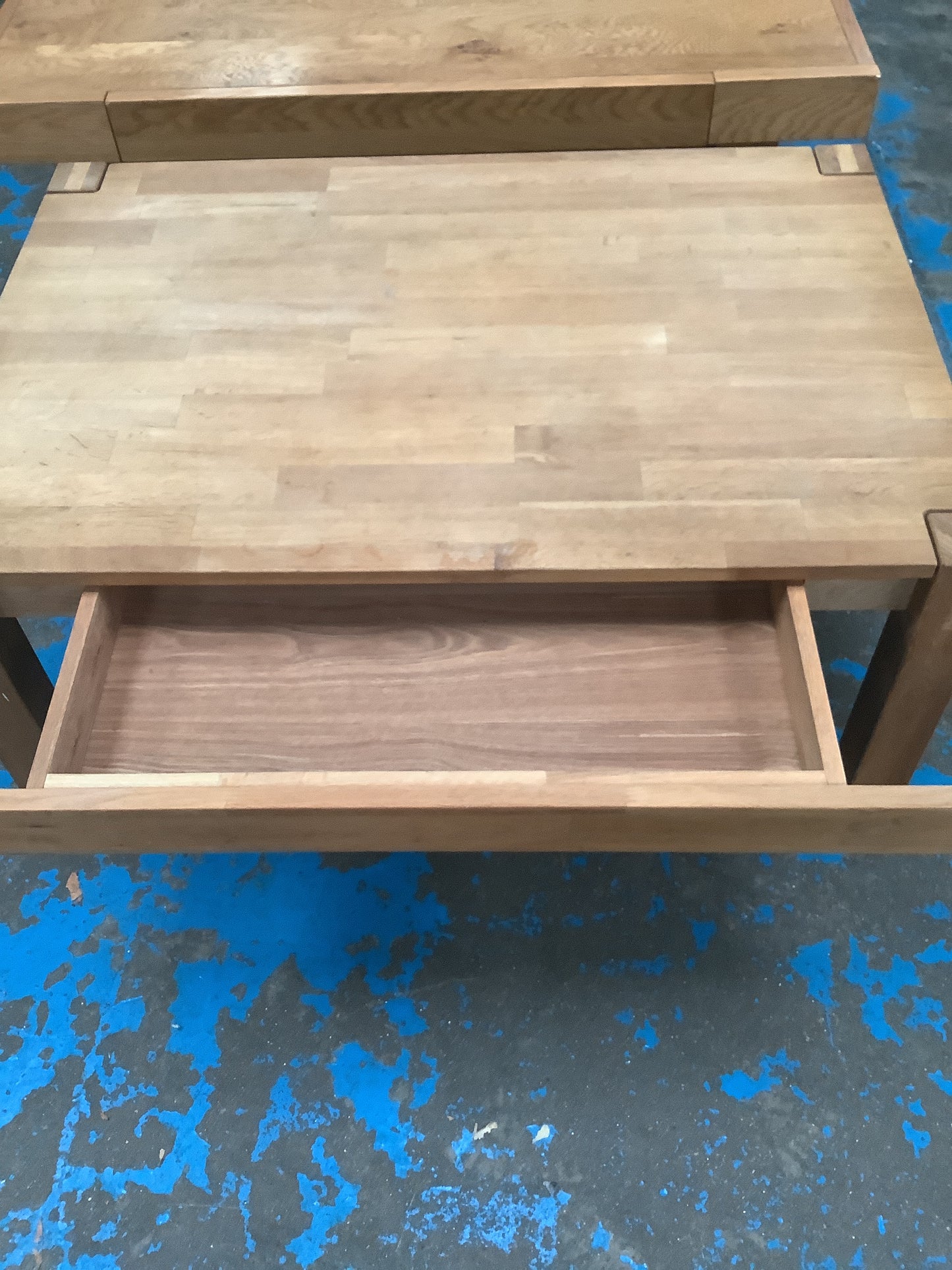 Oak coffee table