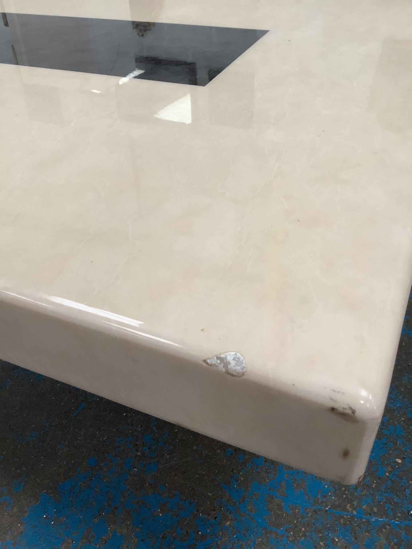 Marble coffee table