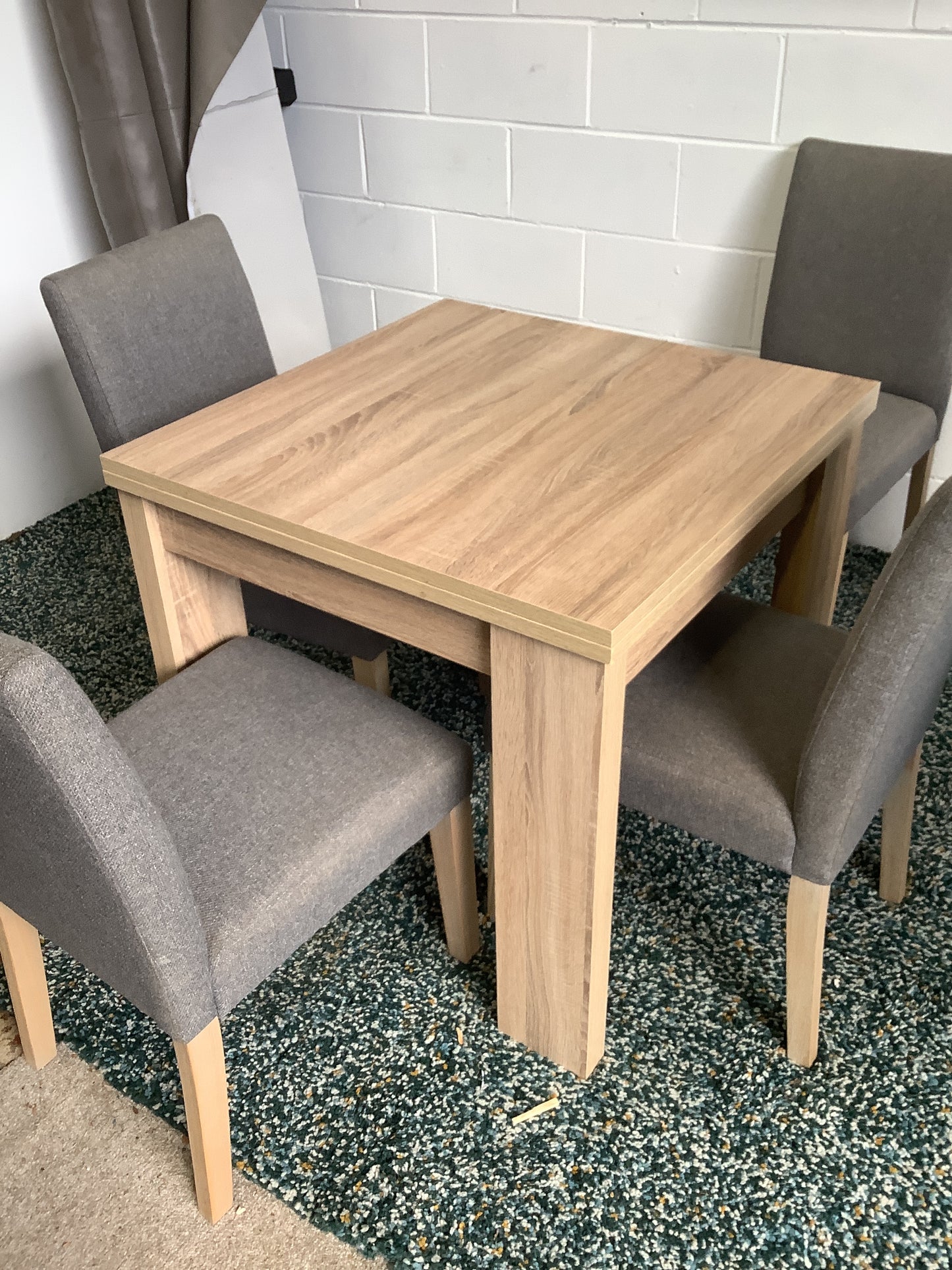 Table and 4 chairs