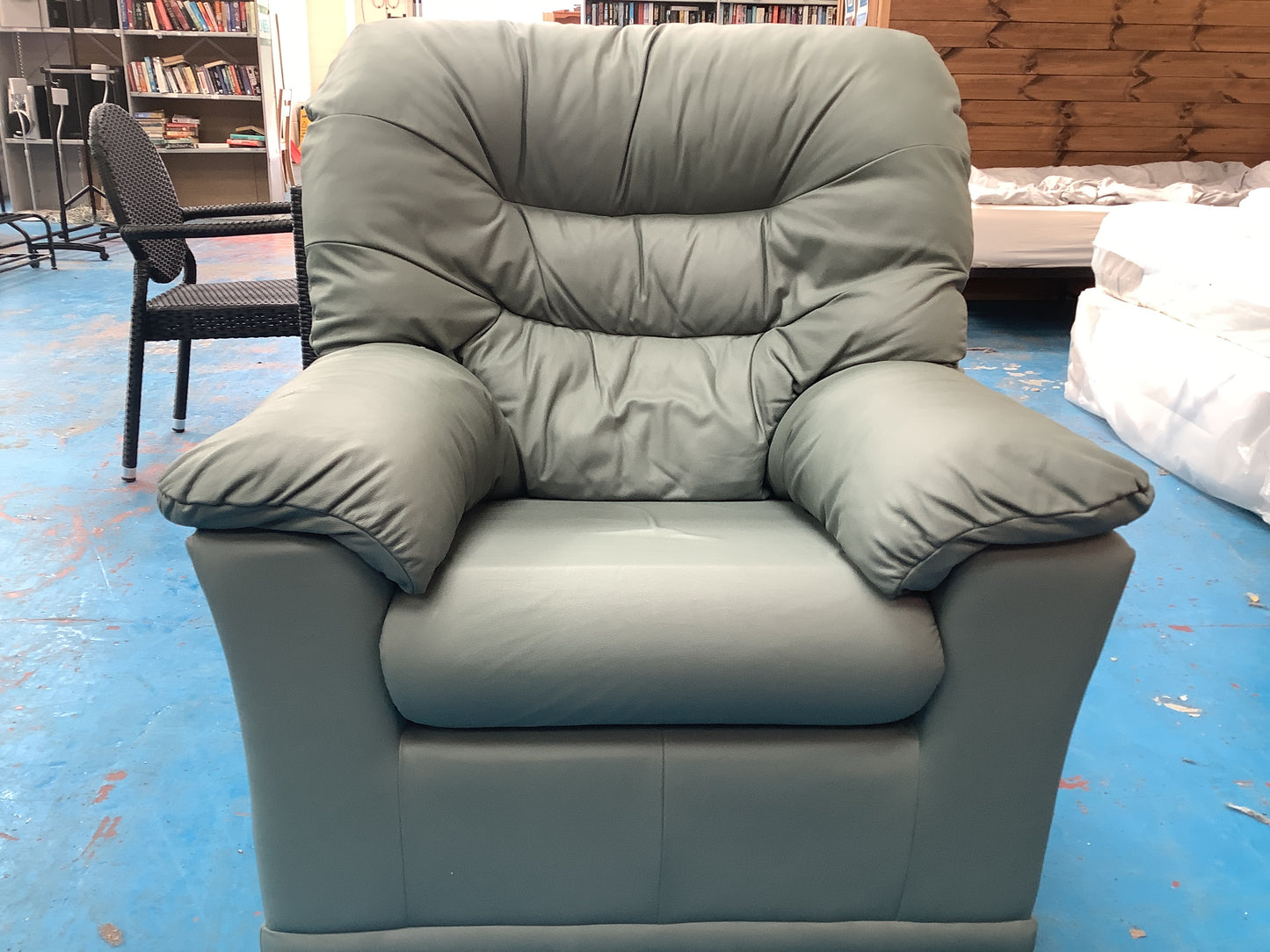 G plan 3 seater and armchair