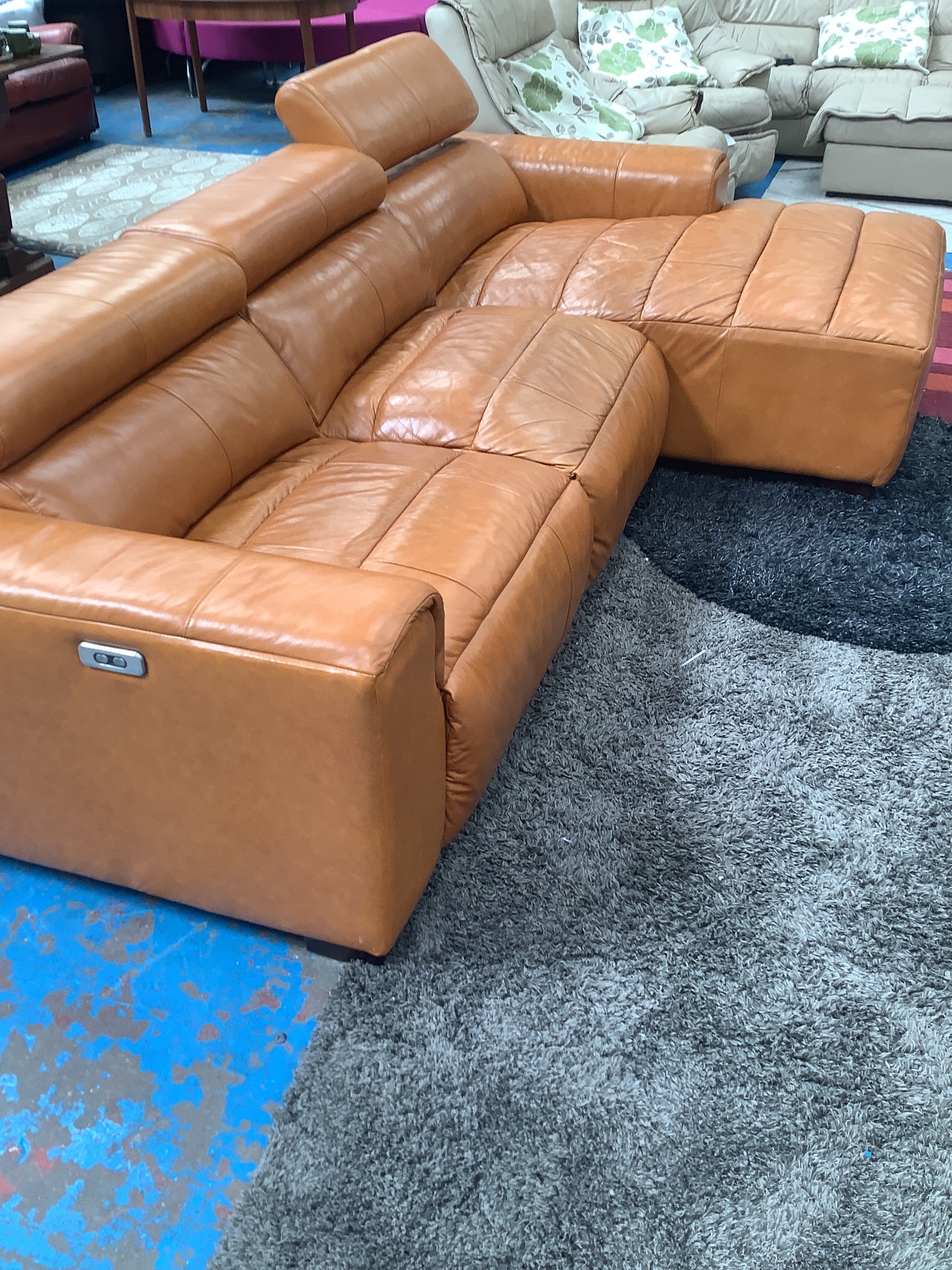 Electric corner sofa