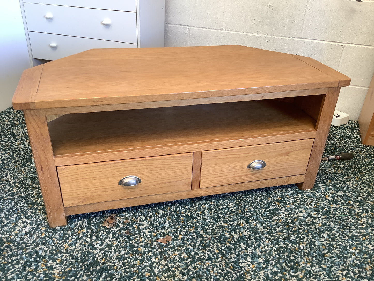 Oak TV stand