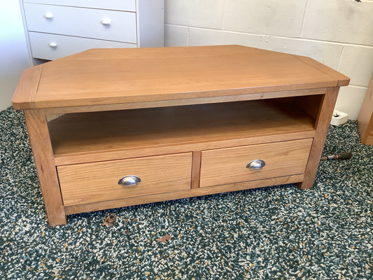 Oak TV stand