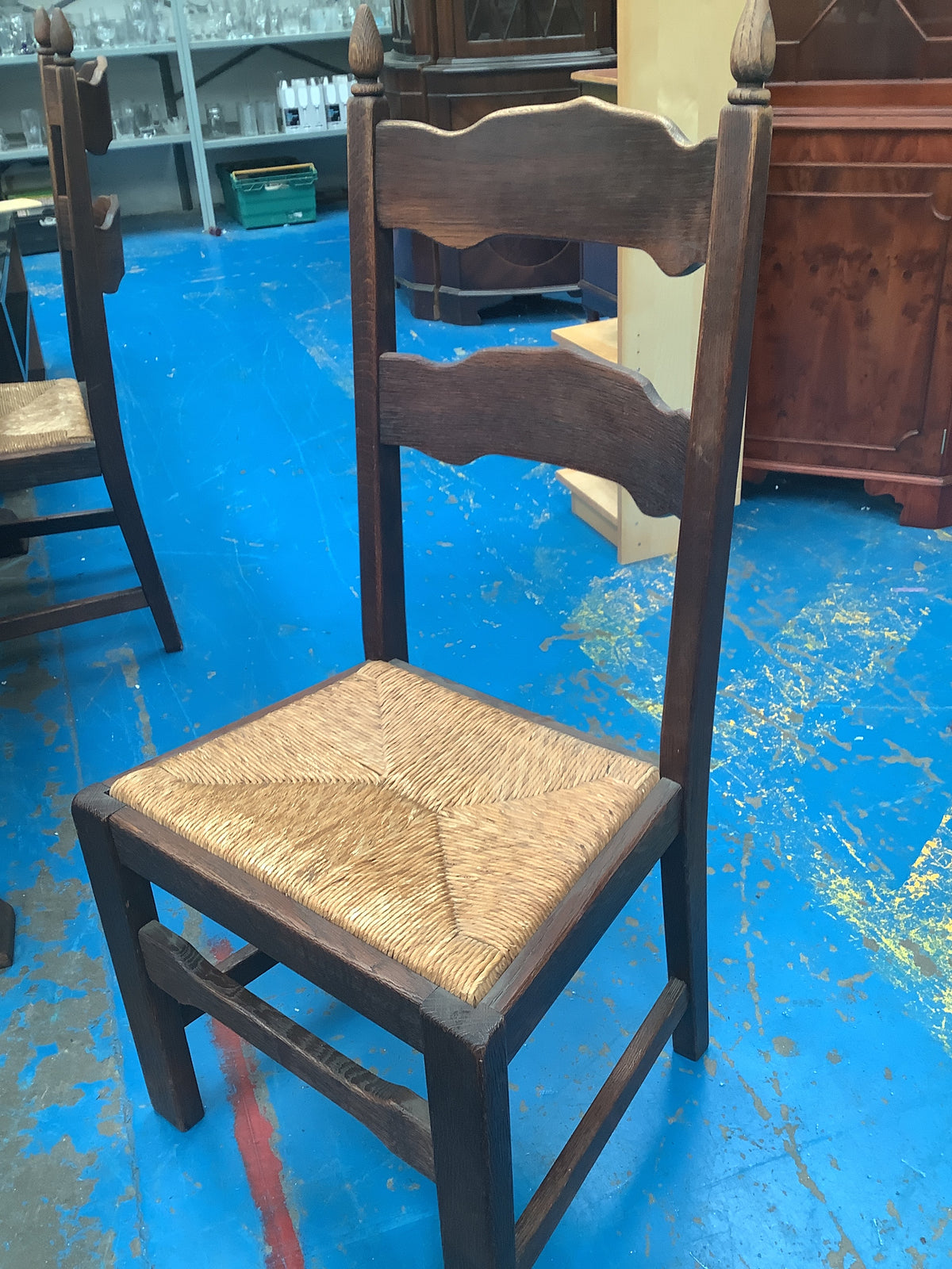 Solid wood Dining table and 4 chairs