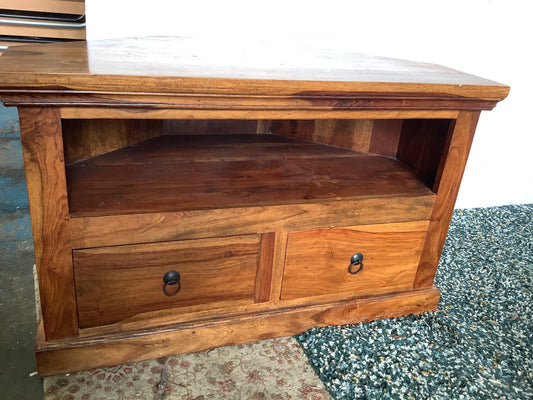 Corner TV unit