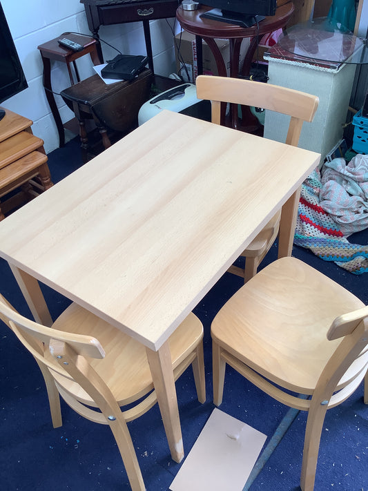 Table 3 chairs