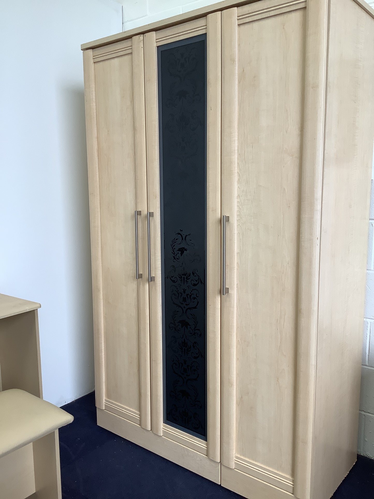 Triple wardrobe