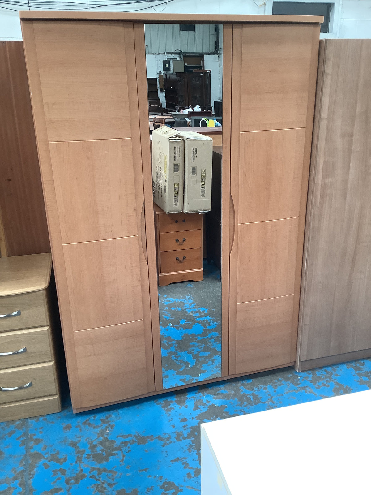 Large triple wardrobe