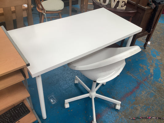 Ikea desk and chair
