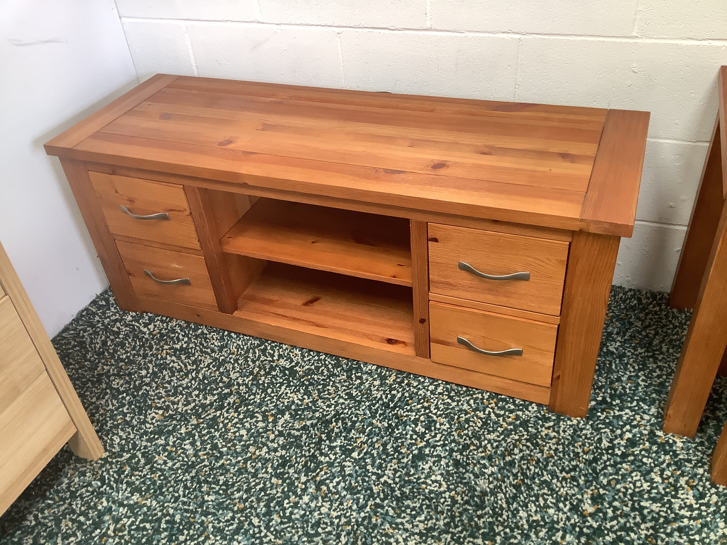Pine TV stand
