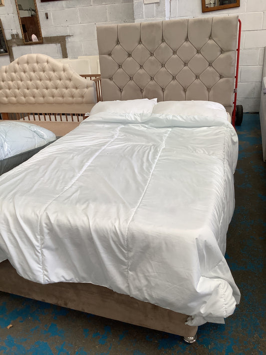 3/4 bed frame and headboard