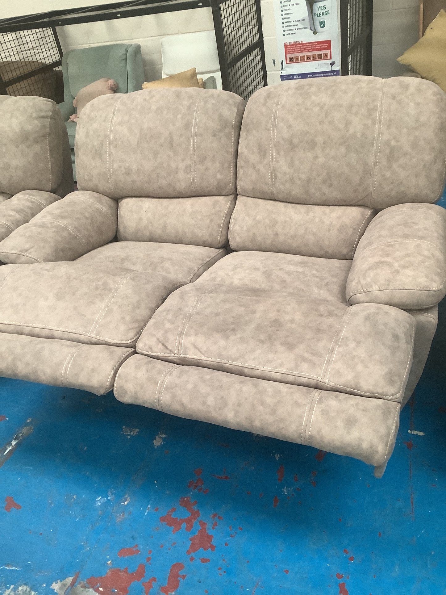 2 seater recliner sofa