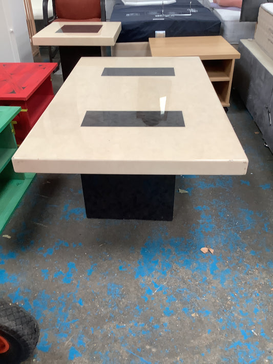 Marble coffee table