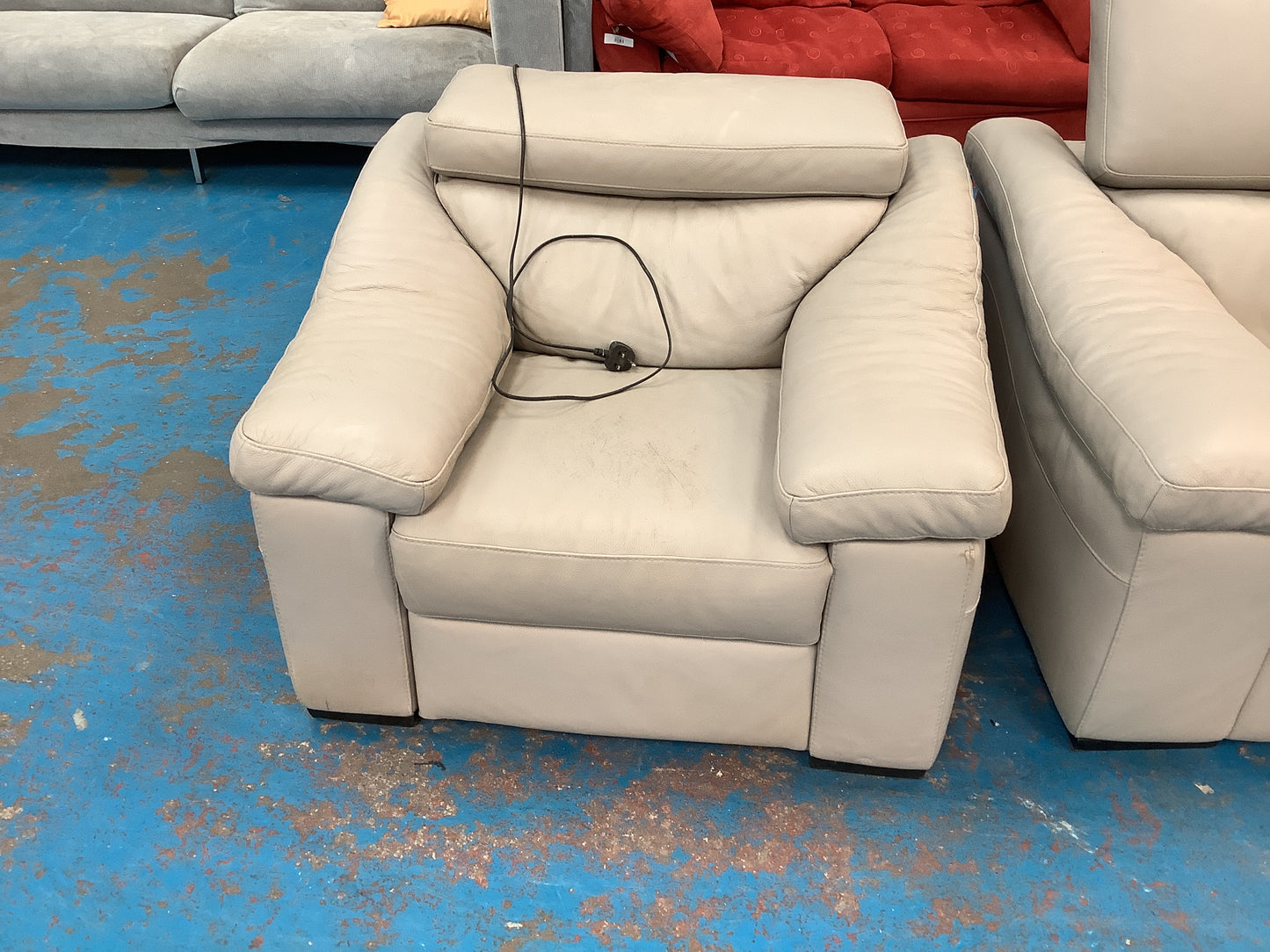 Corner couch and armchair