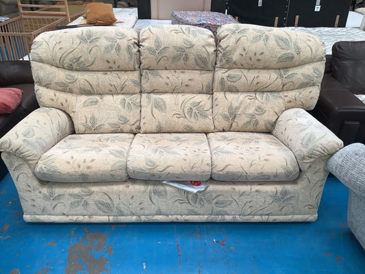 G plan 3 seater sofa