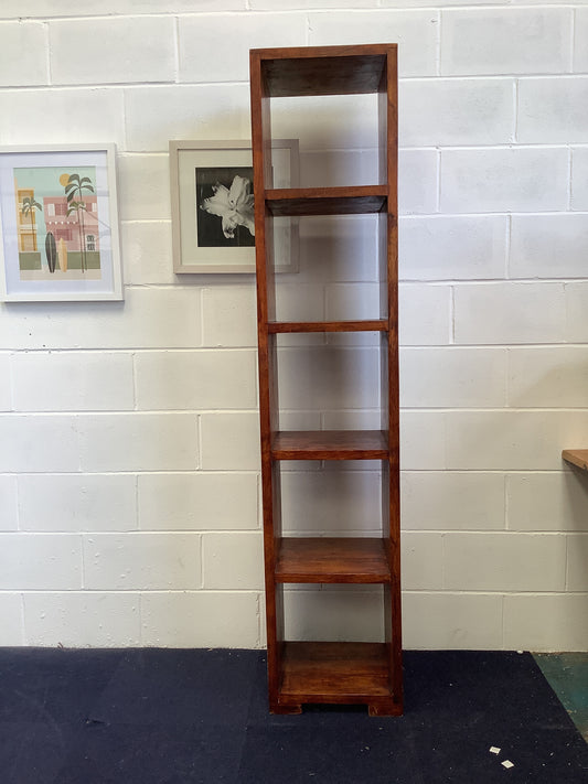 Solid hardwood bookcase