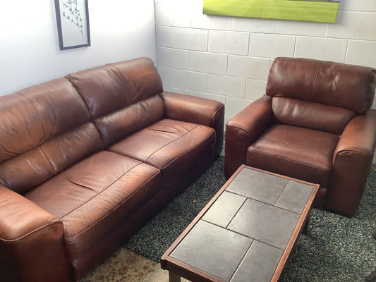 3 seater and armchair