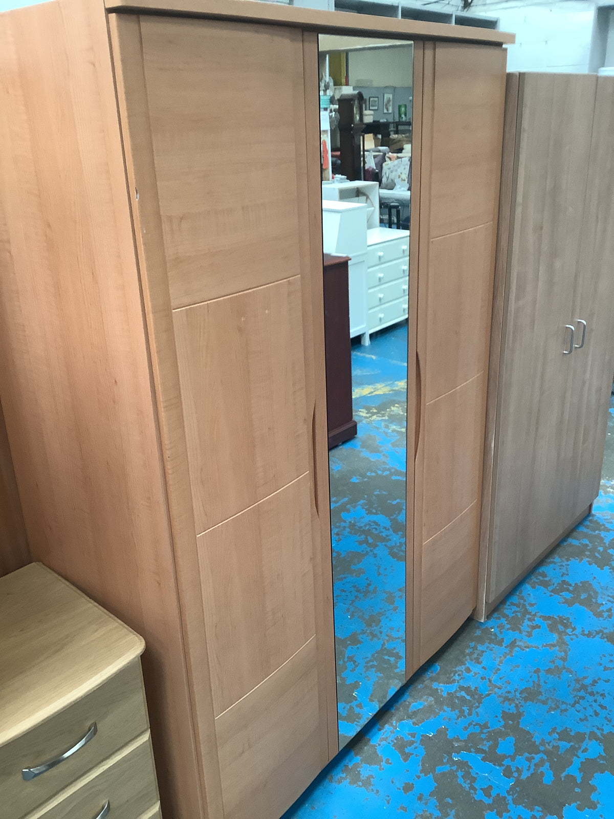 Large triple wardrobe