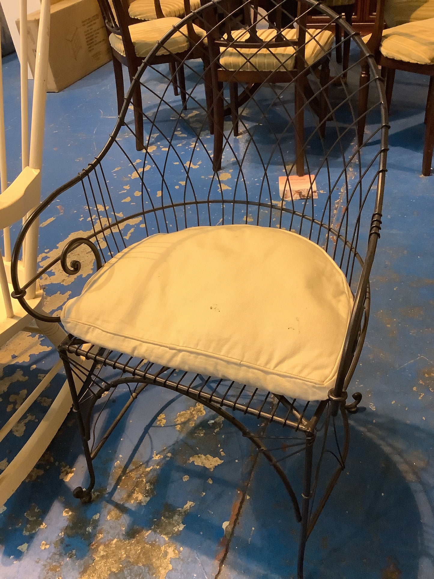 Metal chair
