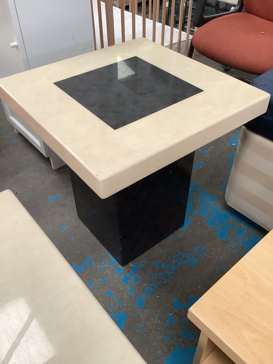 Small marble table