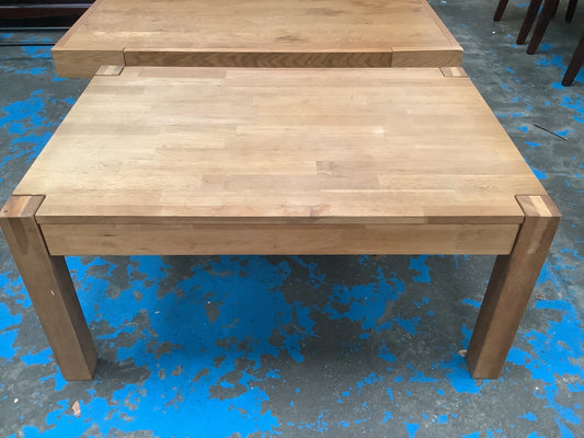 Oak coffee table