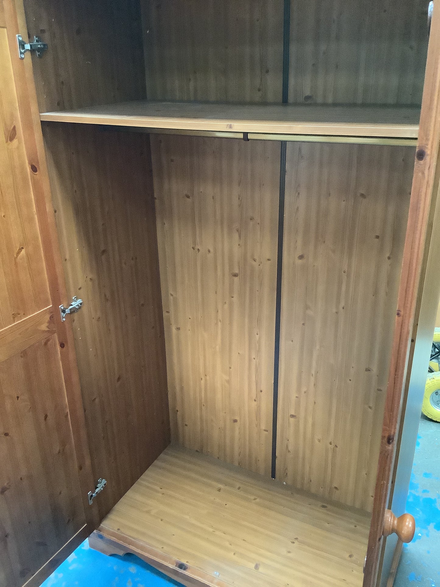 Pine wardrobe