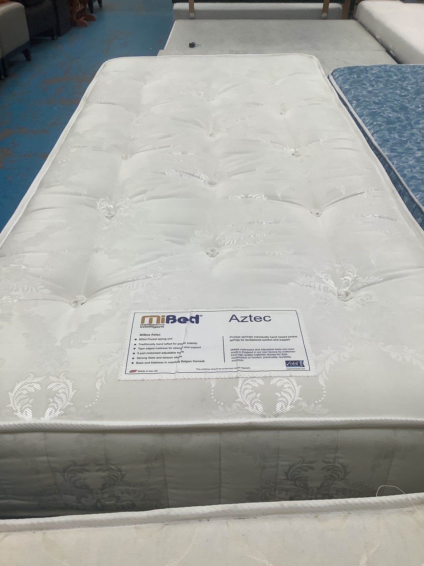 Pocket spring single mattress
