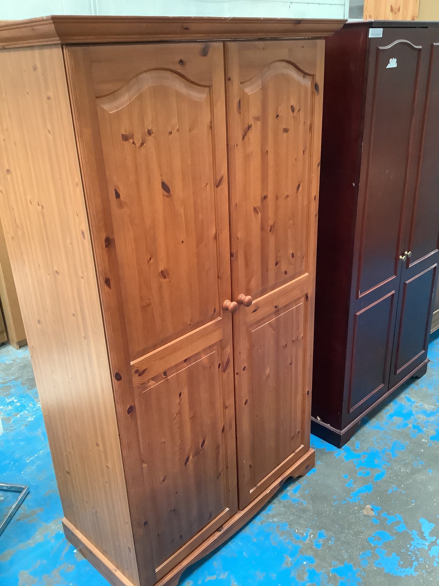 Pine wardrobe