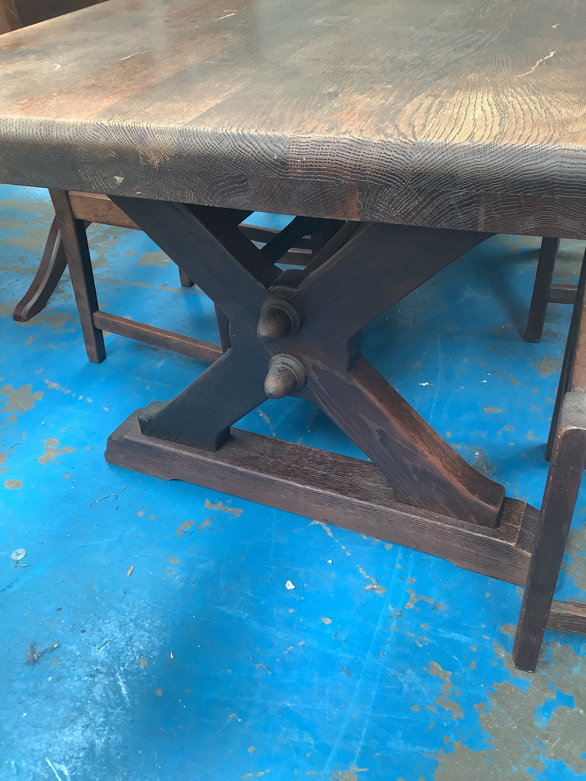 Solid wood Dining table and 4 chairs