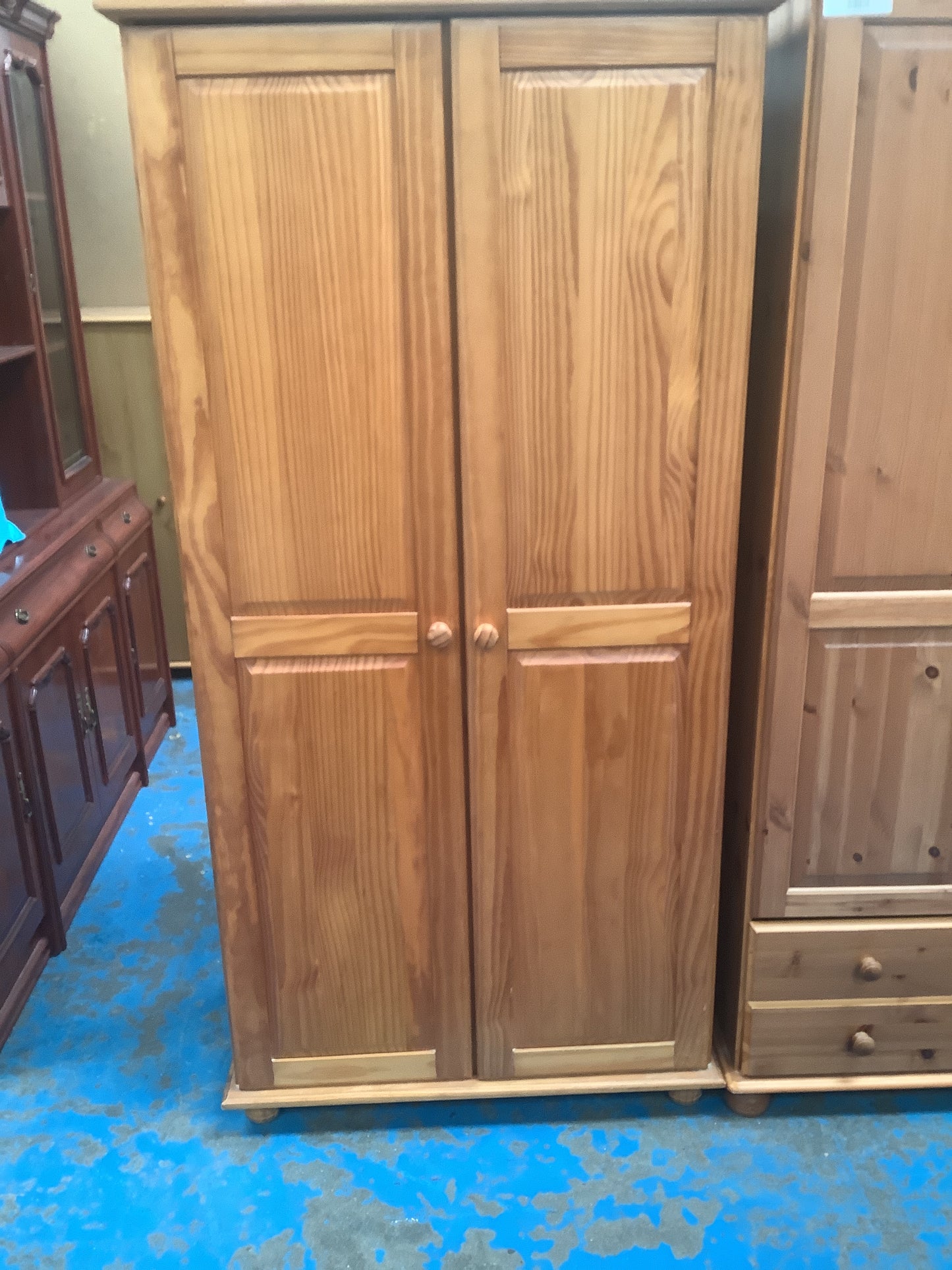 Pine wardrobe