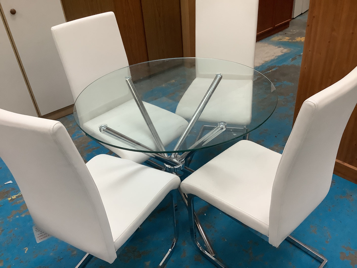Table and 4 chairs