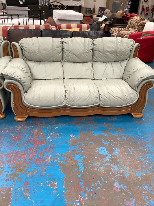 3 seater sofa with matching armchair and recliner armchair
