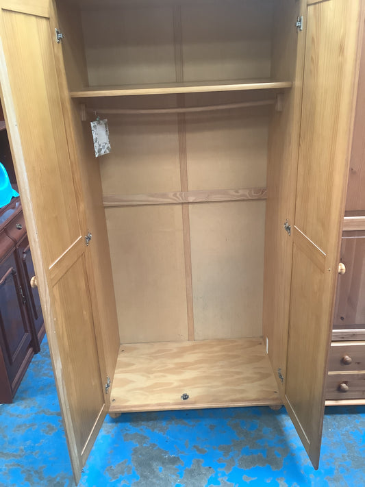 Pine wardrobe