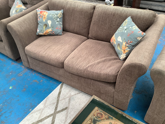 3 seater, 2 seater and armchair