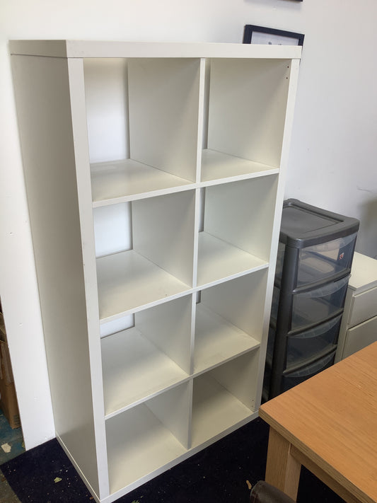 White Shelving Unit