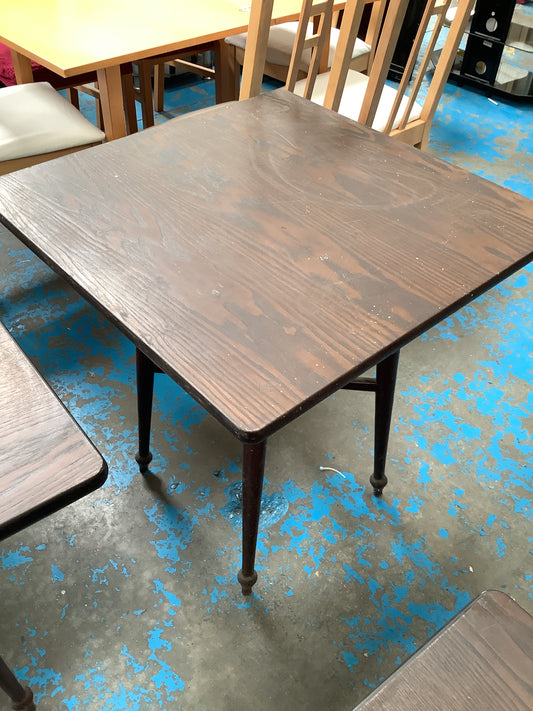 Square pub table