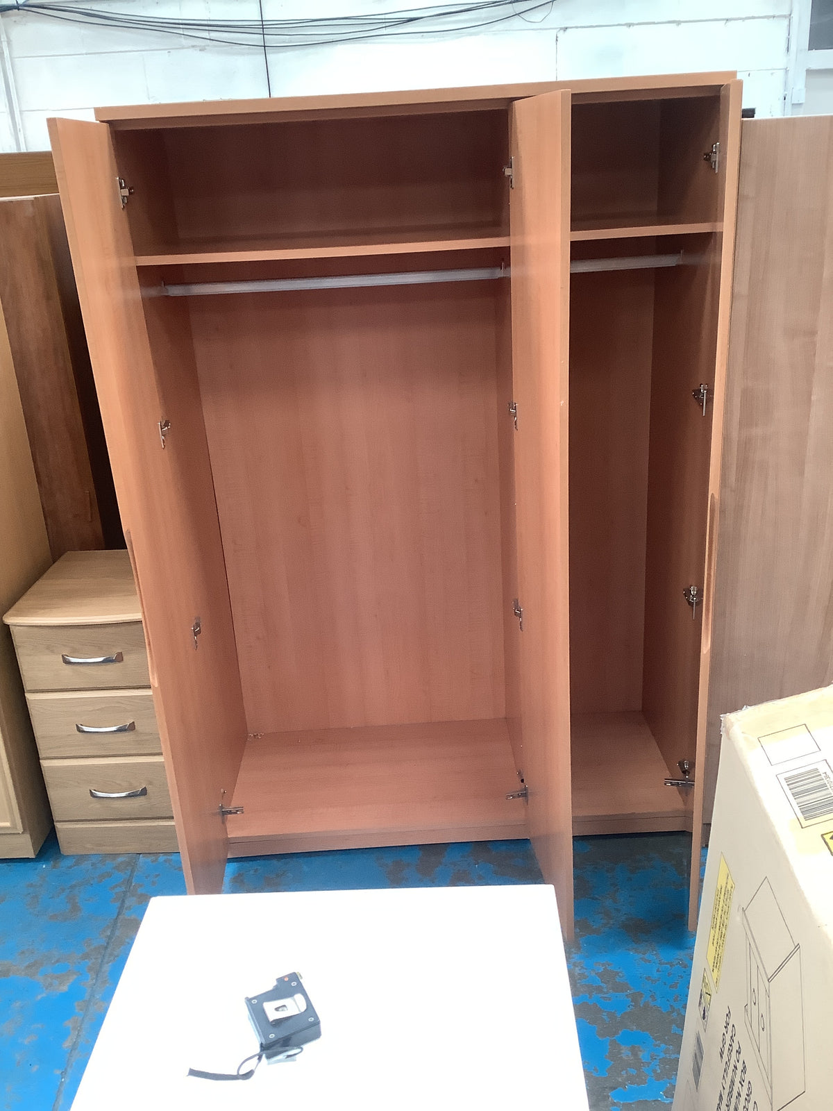Large triple wardrobe