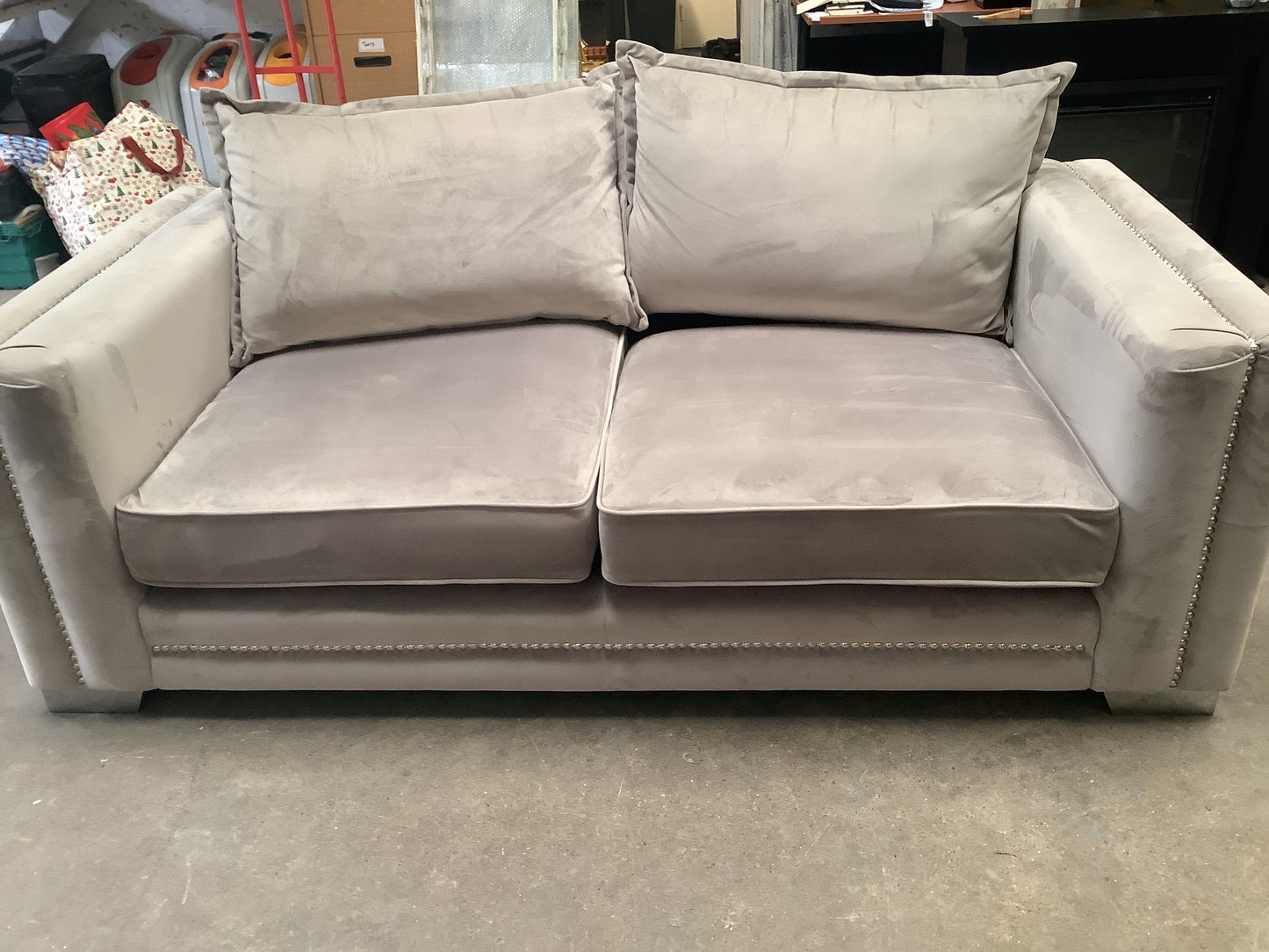 Fabric 2 seater sofa
