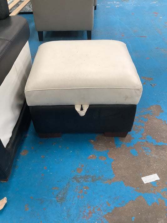 3 seater, armchair and pouffee