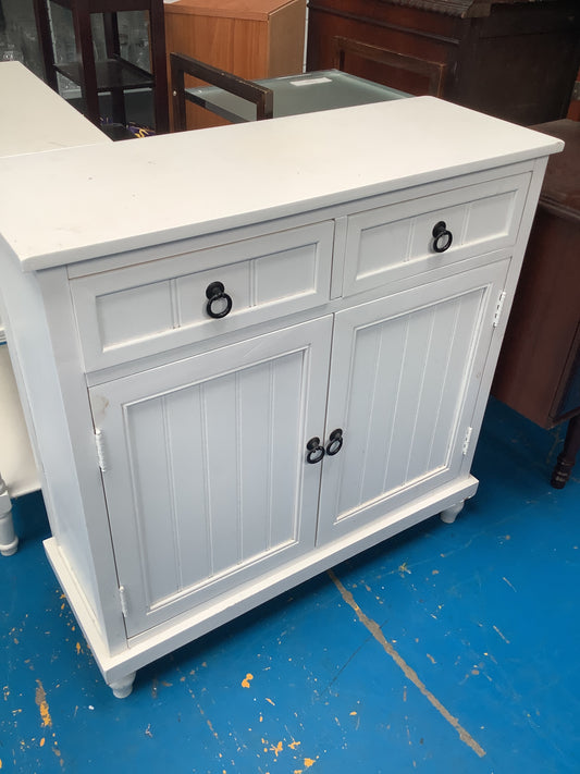 White cabinet