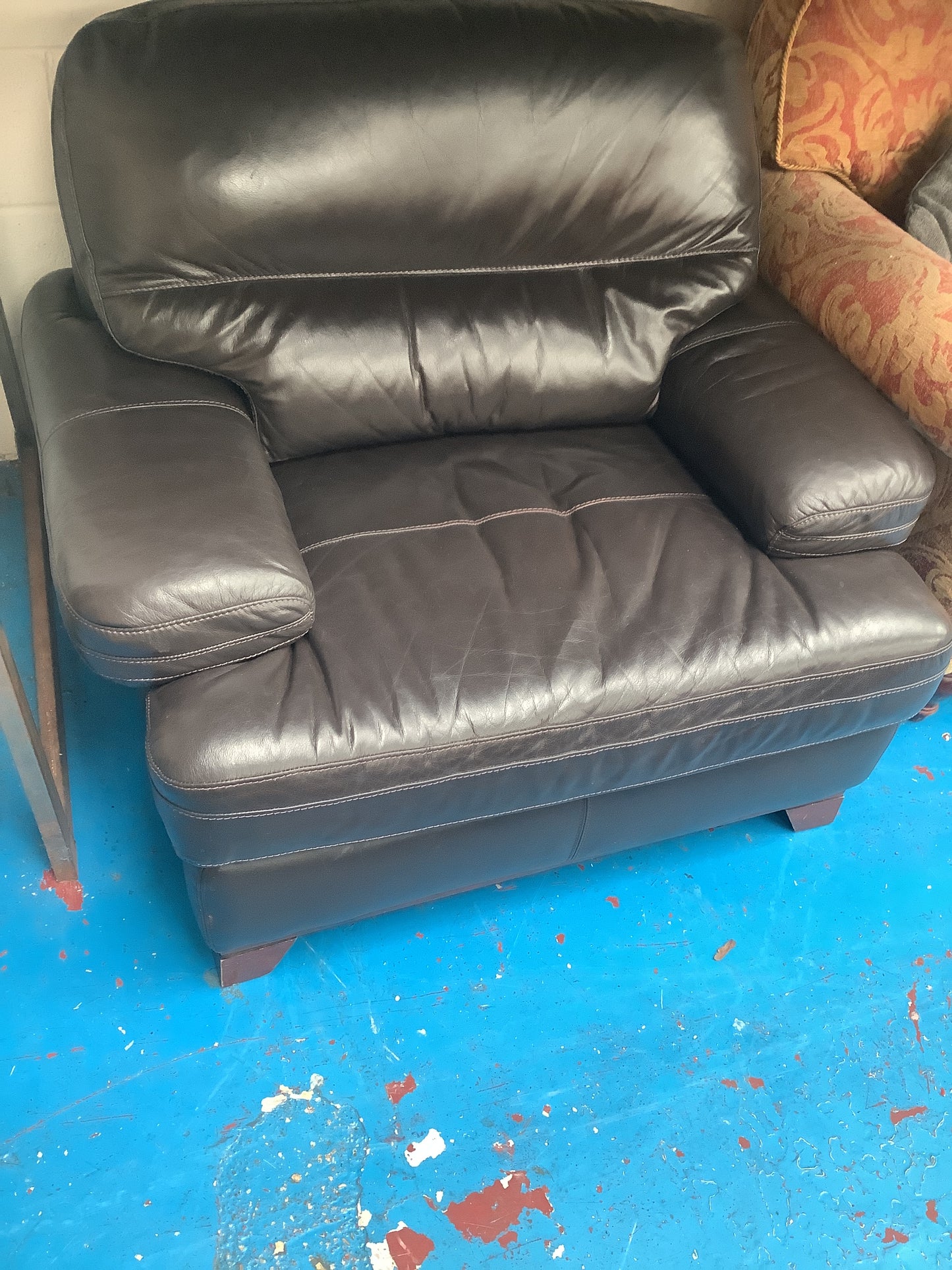 3 seater and armchair