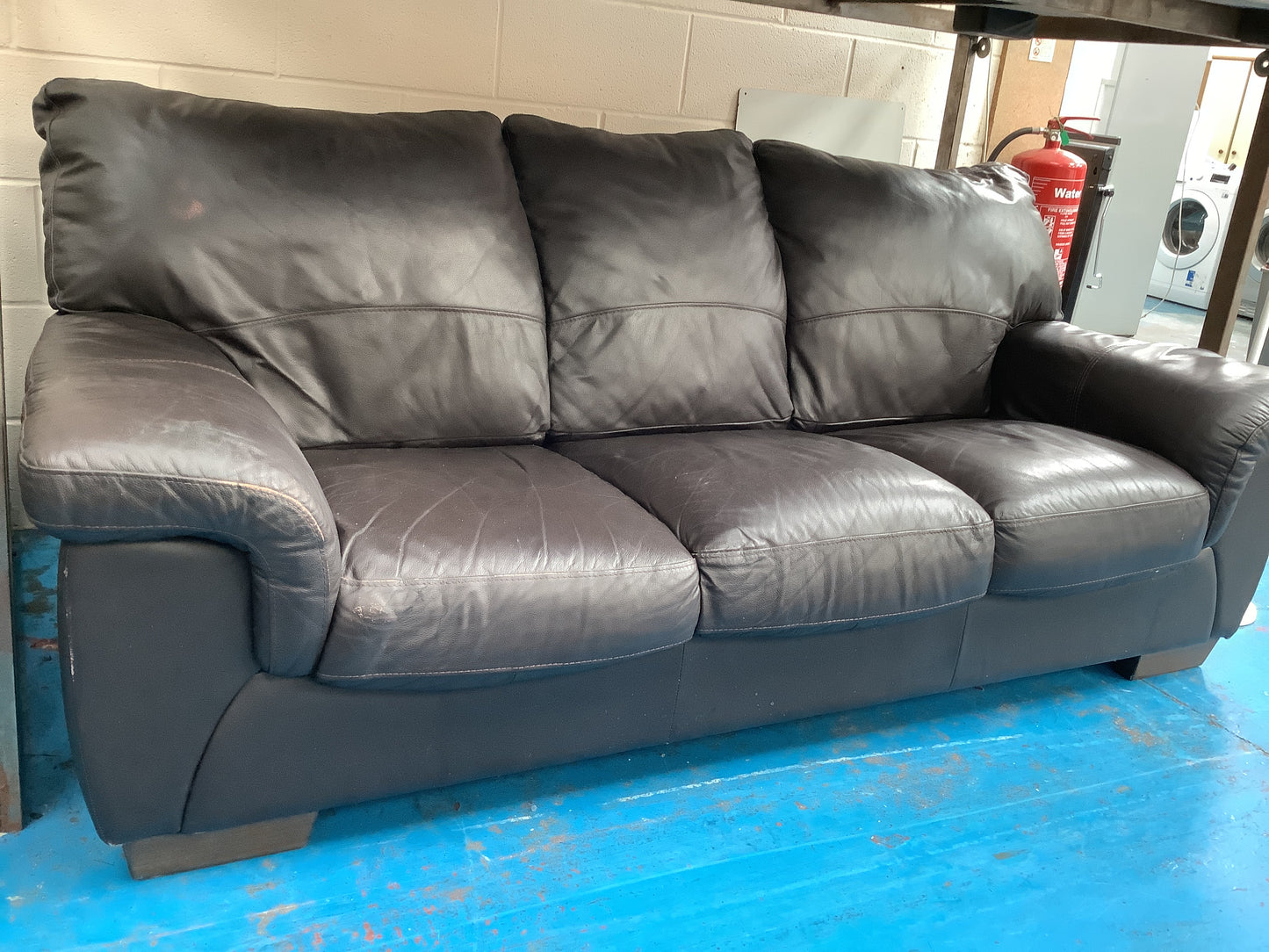 3 seater and armchair