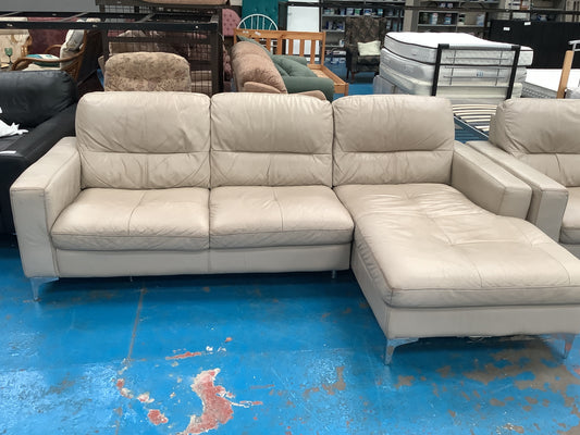 Corner couch and armchair