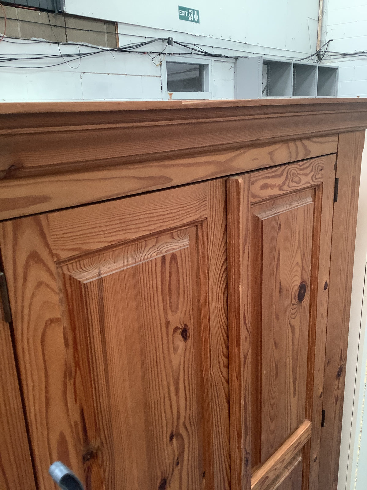 Pine double wardrobe