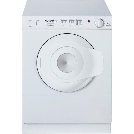 Hotpoint 4kg Compact Vented Tumble Dryer - White